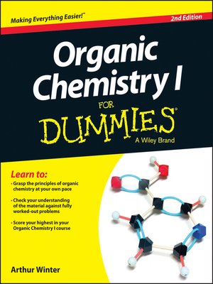 cover image of Organic Chemistry I For Dummies